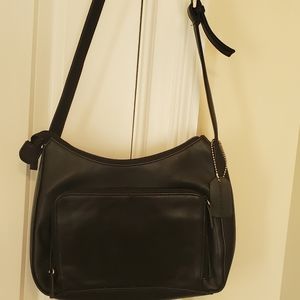 Worthington Black Leather Bag